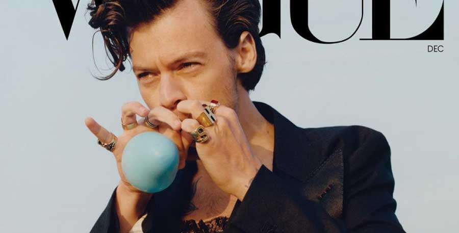 HARRY STYLES AT VOGUE